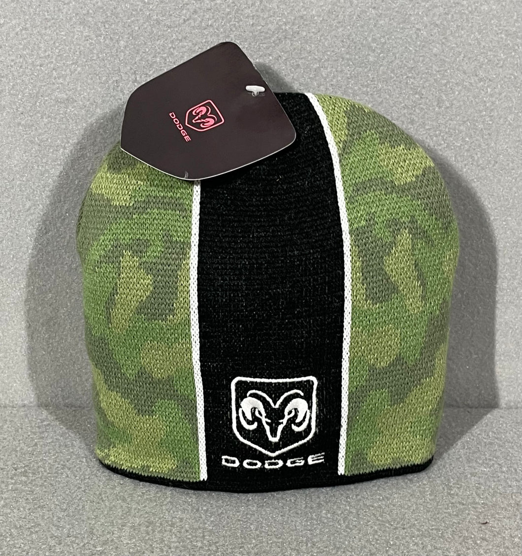 Vintage Dodge Camo Beanie New w/ Tags