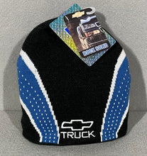 Load image into Gallery viewer, Vintage Chevy Blue/Black Beanie New w/ Tags