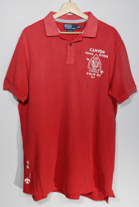 Vintage Polo Ralph Lauren Canyon Trail Guide Polo Shirt sz XL