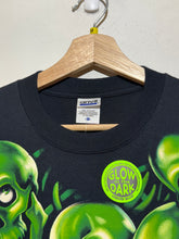 Load image into Gallery viewer, Vintage Liquid Blue Skull Pile Tshirt sz M New w/ Tags