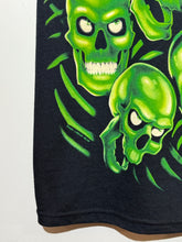 Load image into Gallery viewer, Vintage Liquid Blue Skull Pile Tshirt sz M New w/ Tags