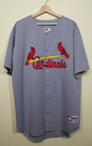 St. Louis Cardinals Authentic Blank Jersey sz 48/XL