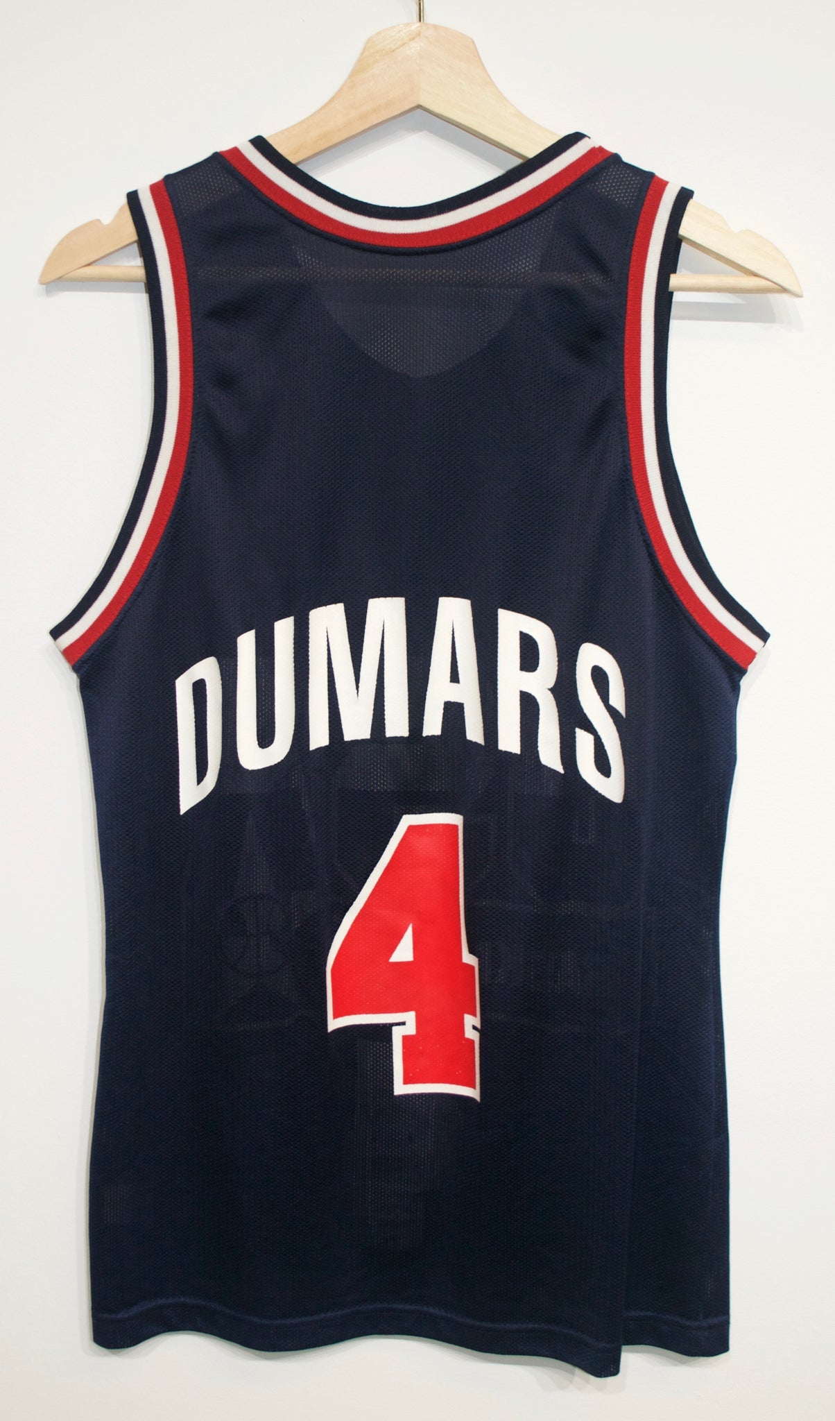 Joe Dumars Dream Team Jersey sz 36/S – First Team Vintage