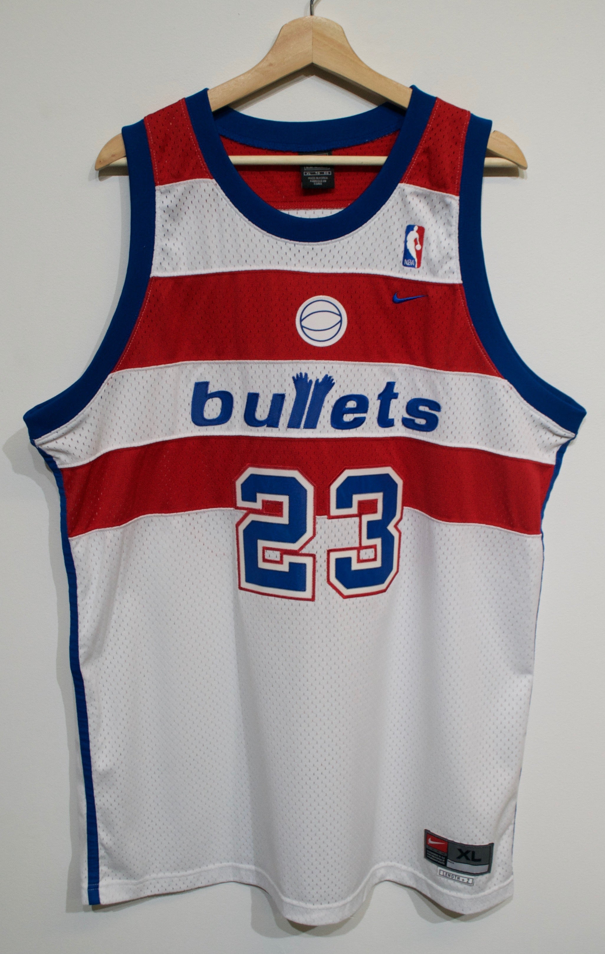 Michael Jordan Chicago Bulls/Washington Bullets Jersey