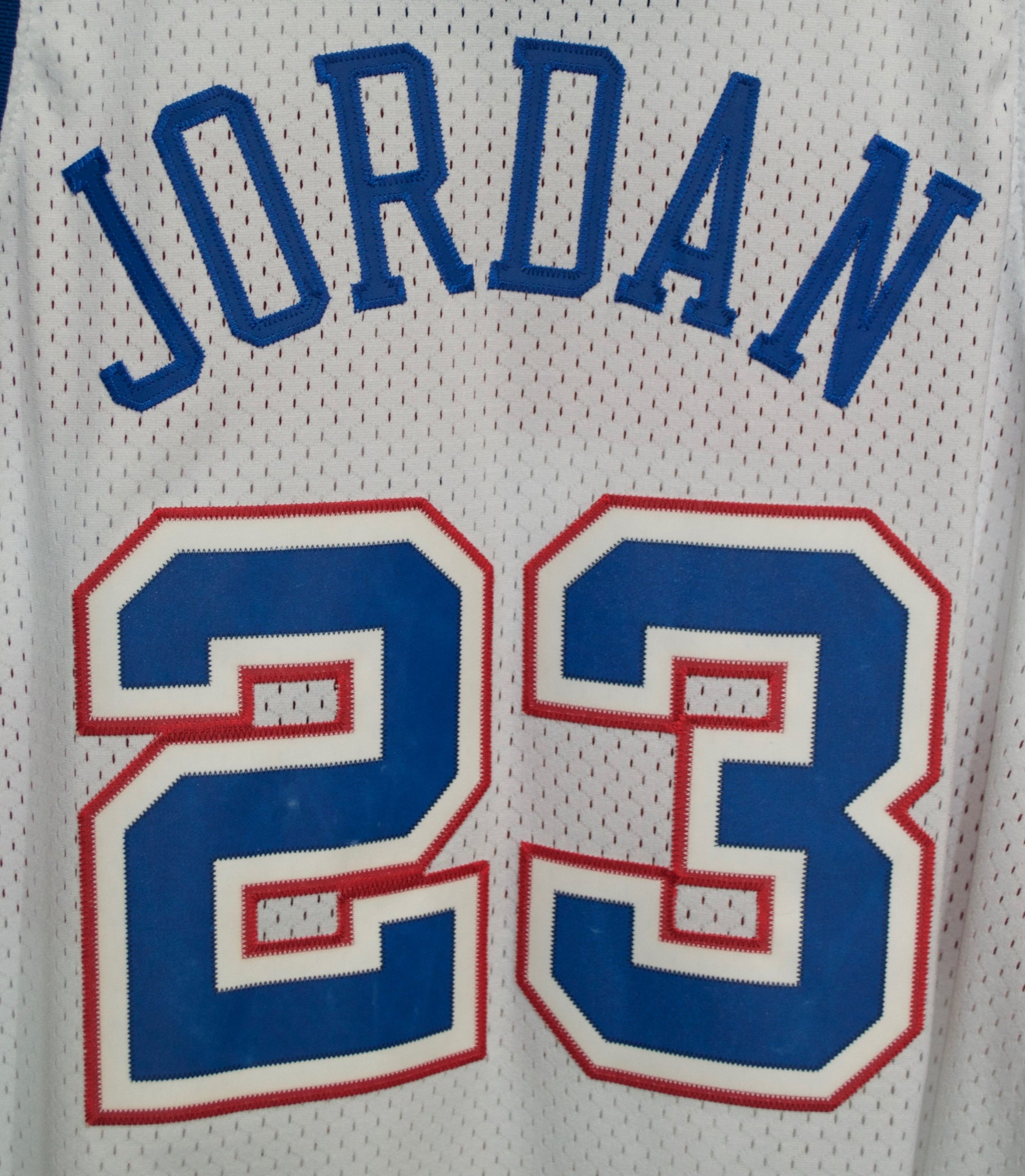 Jordan Washington Bullets Stitched Jersey Men's Pro Basketball Jersey, Adult Unisex, Size: Large, White