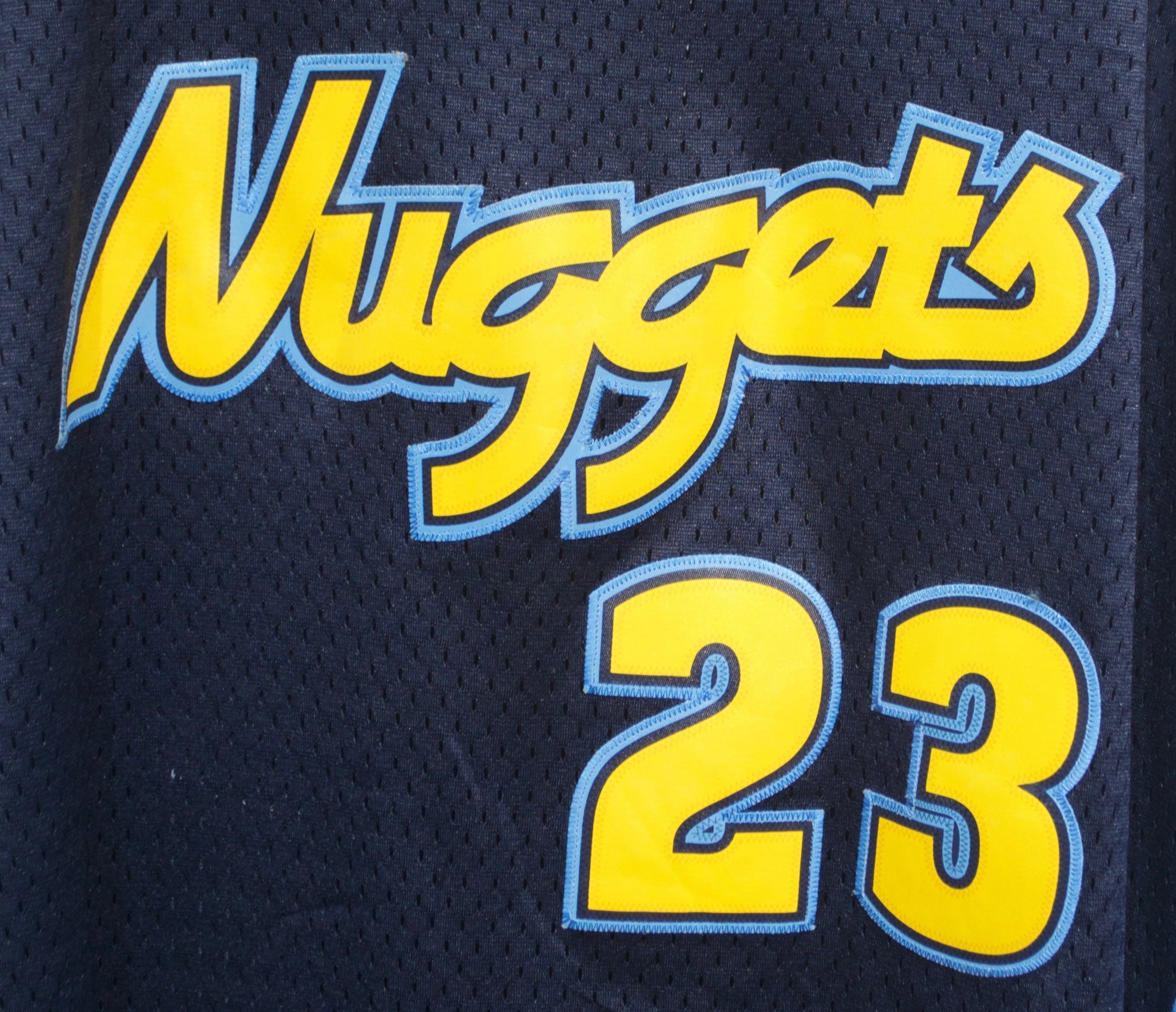Marcus Camby authentic Denver Nuggets NBA road jersey size 56