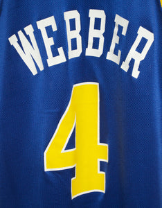 Chris Webber Warriors Jersey sz 36/S