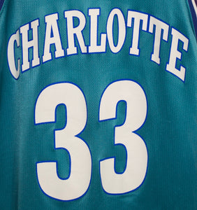 Alonzo Mourning Hornets Jersey sz 36/S