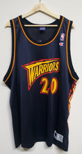Load image into Gallery viewer, Larry Hughes Warriors Jersey sz 52/XXL