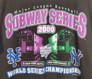 2000 Subway Series Tshirt sz L Brand New