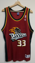 Load image into Gallery viewer, Grant Hill Pistons Jersey sz 44/L