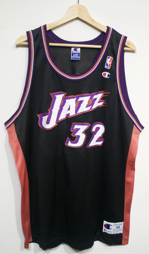 Karl Malone Jazz Jersey sz 48/XL