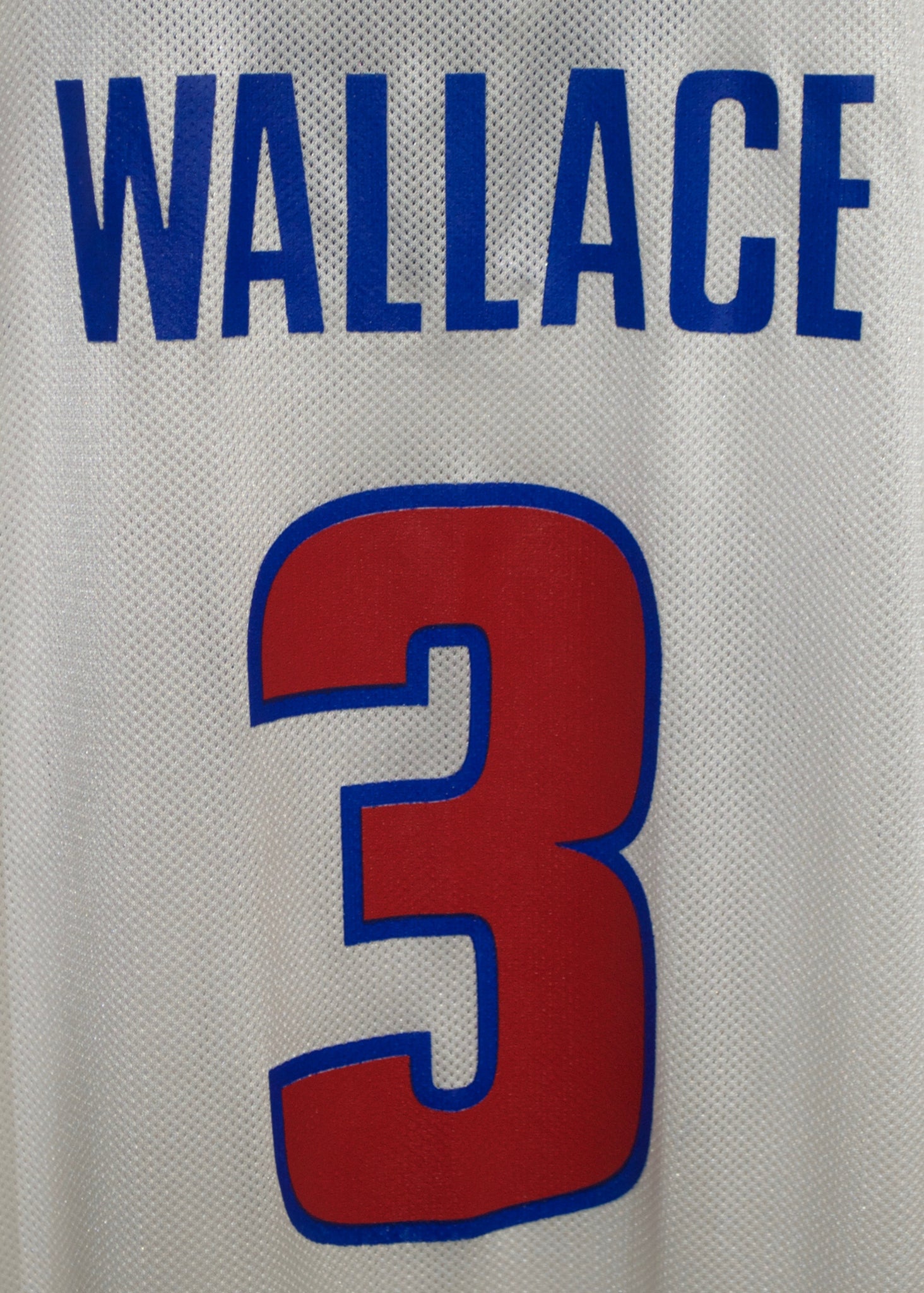 Vintage Ben Wallace Stitched Detroit Pistons Jersey Youth Sm 