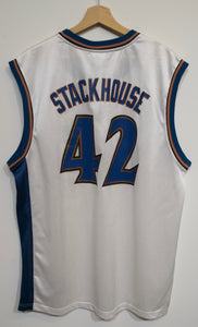 Jerry Stackhouse Wizards Jersey sz L New w. Tags