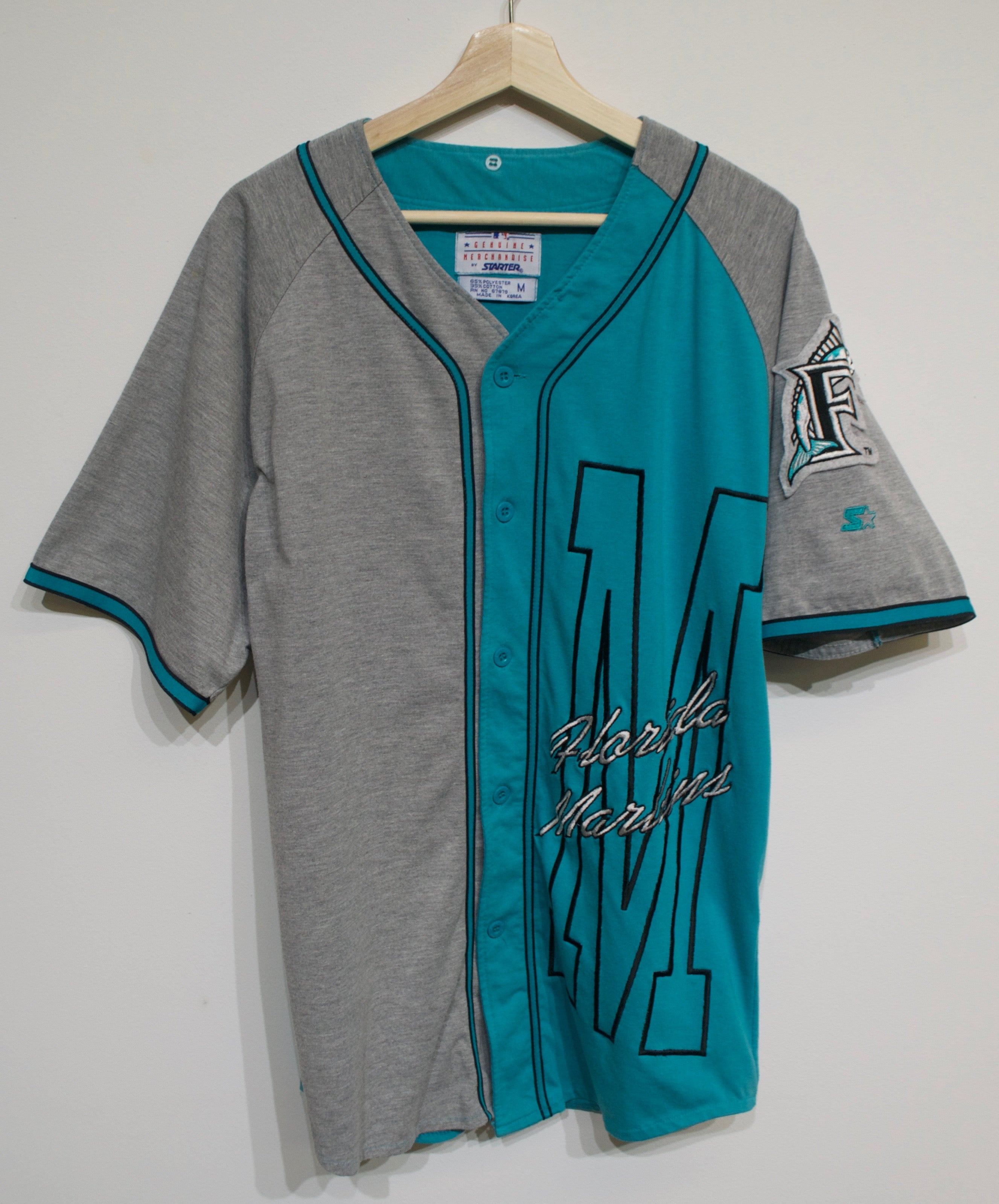 Vintage Florida Marlins Baseball Jersey by Starter