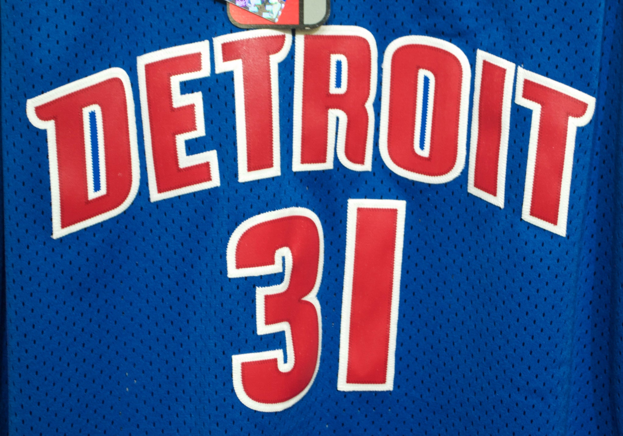 AUTHENTIC Darko Milicic Detroit Pistons Jersey Reebok Sz XL