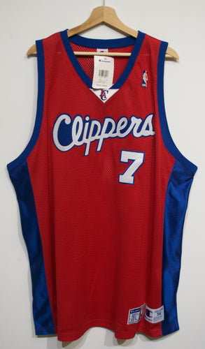 Lamar Odom Clippers Authentic Jersey sz 56/3XL New w. Tags