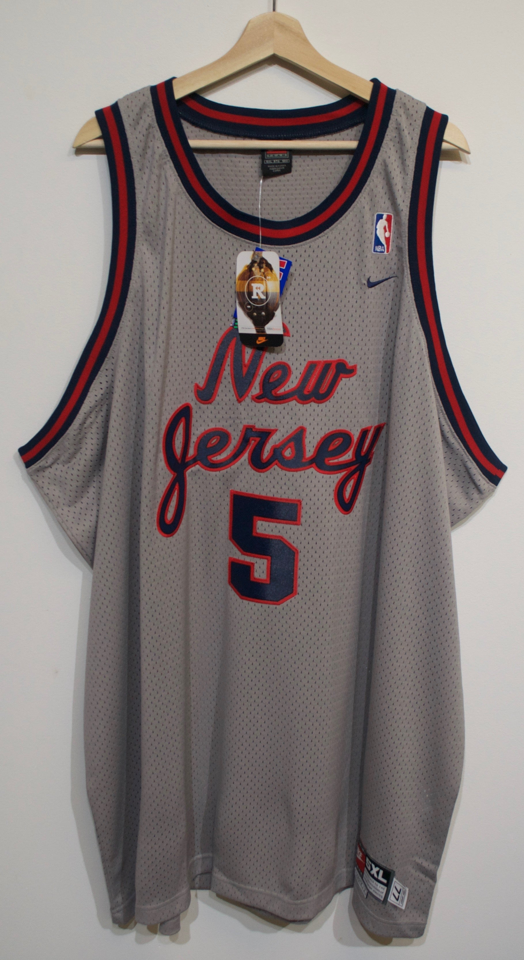 Vintage New Jersey Nets Jason Kidd Stitched Jersey sz Xl – KYVintage