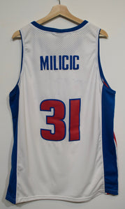 Darko Milicic Pistons Jersey sz XL New w. Tags