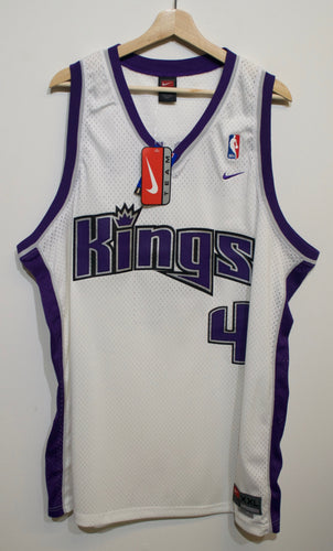 Sacramento Kings Chris Webber Nike Jersey 2XL Nike Rewind Purple Basketball  VTG