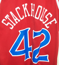 Load image into Gallery viewer, Jerry Stackhouse Sixers Jersey sz 40/M